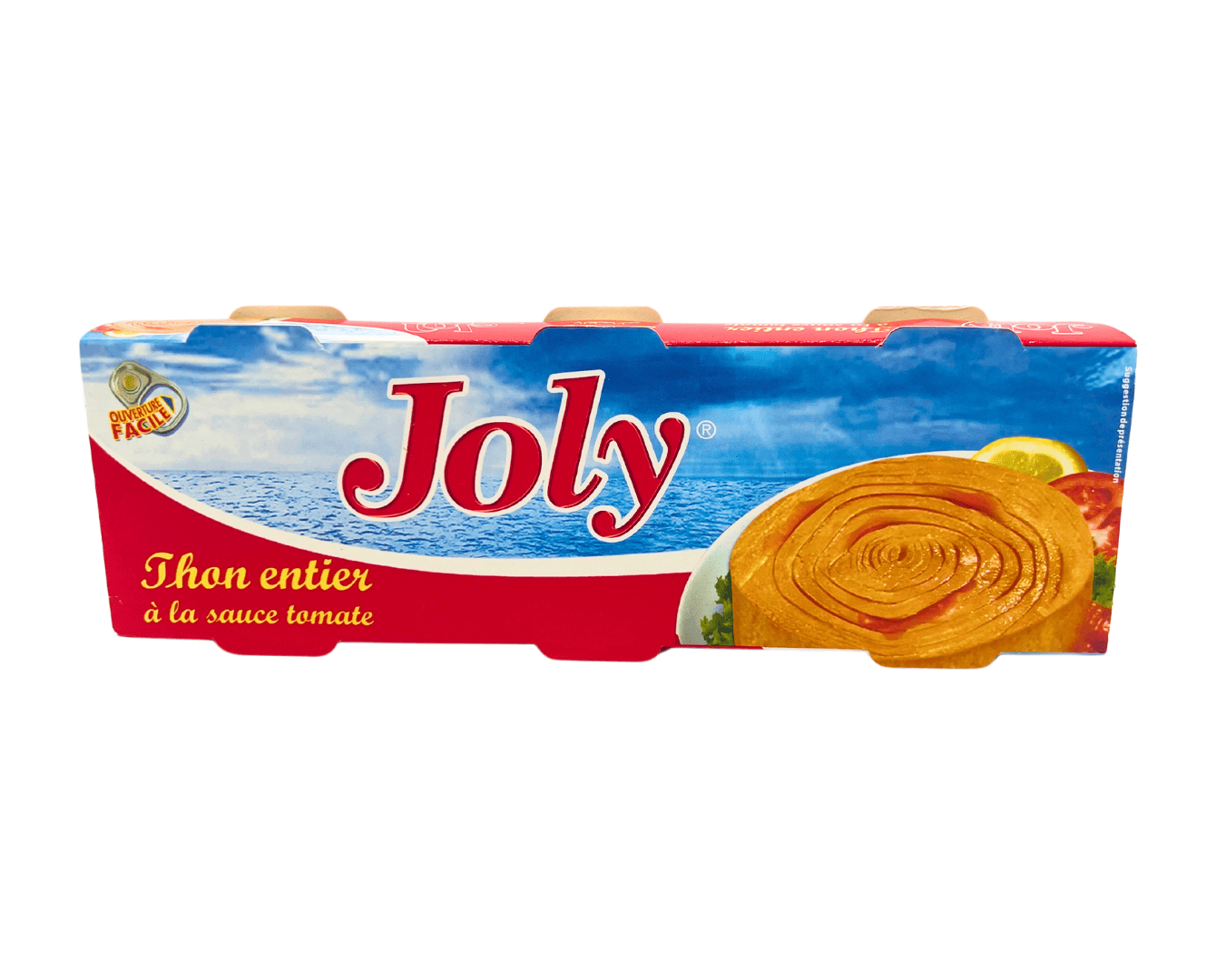 Joly: whole Tuna Tomato Sauce, 3 canned