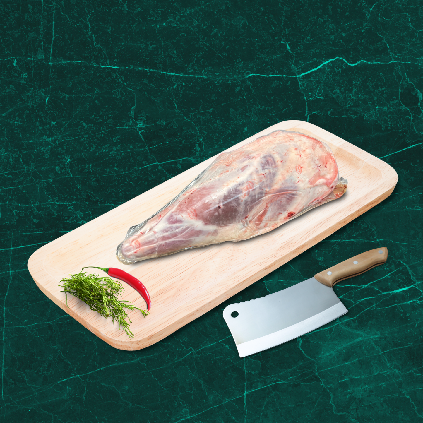Halal New Zeland Lamb: Frozen Lamb Leg, $6.99 Lb Wight: 5 Lb