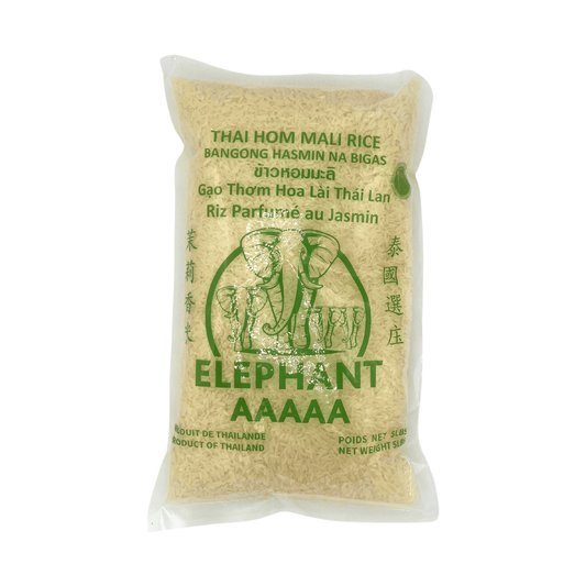 Elephant Aaaaa: Jasmine scented Rice, 5 Lbs