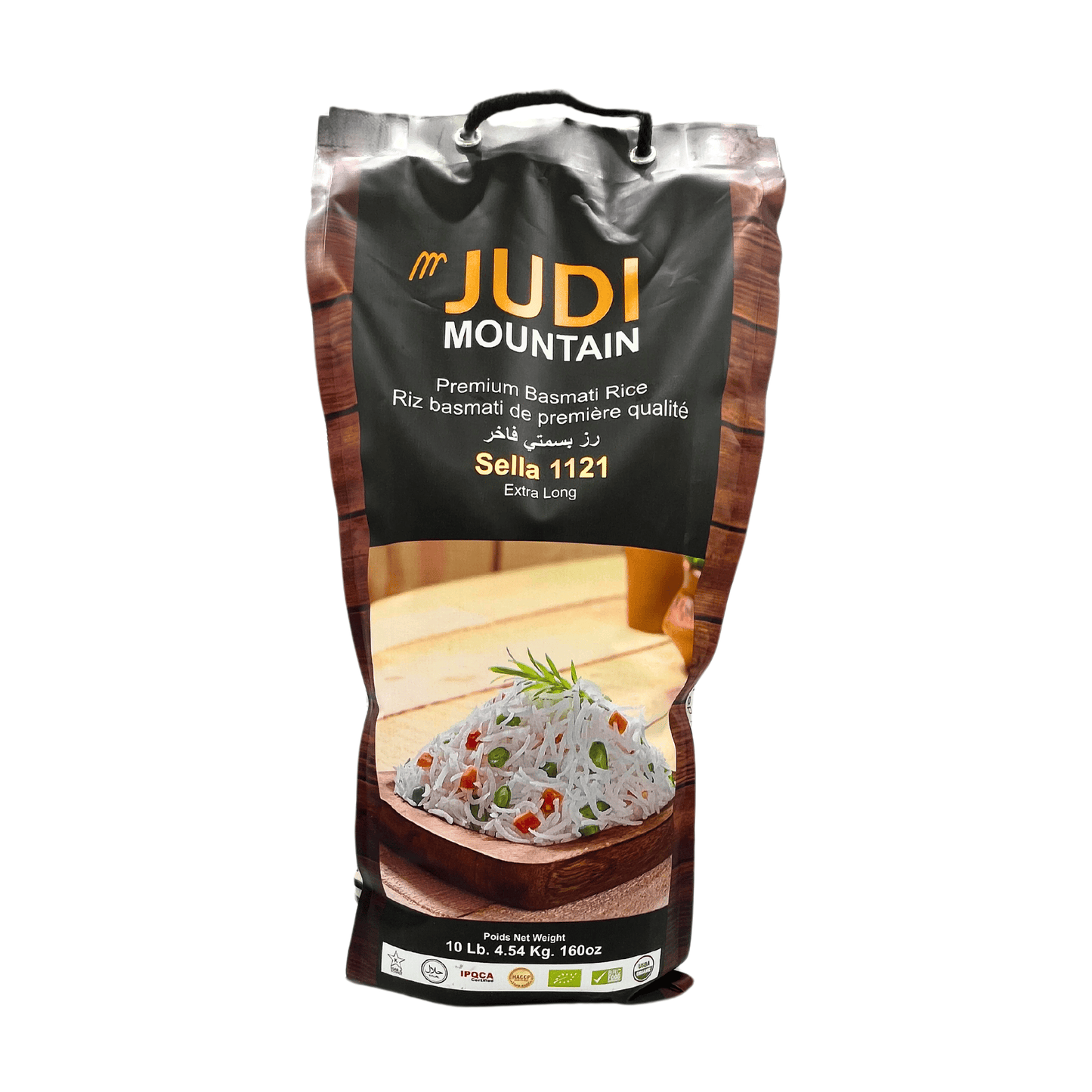 Judi Mountain: Premium Basmati Rice, Extra Long, 4.54 kg