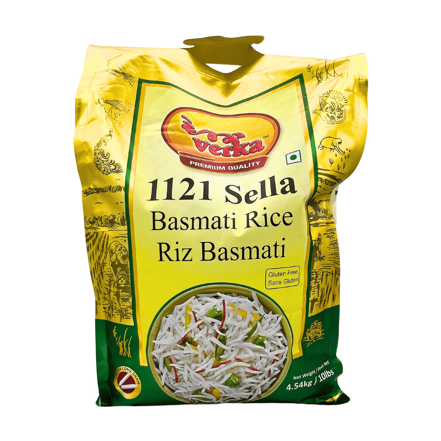 Verka: Classic, Basmati Rice, Extra Long Grain , Gluten Free,