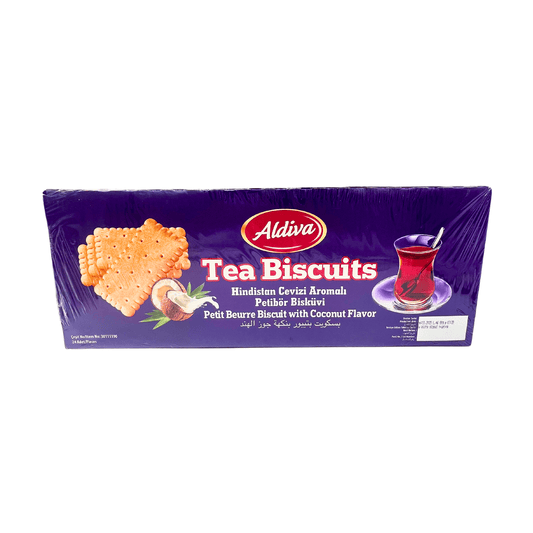 Aldiva: Tea Biscuits With Coconut Flavor, 24 Pcs
